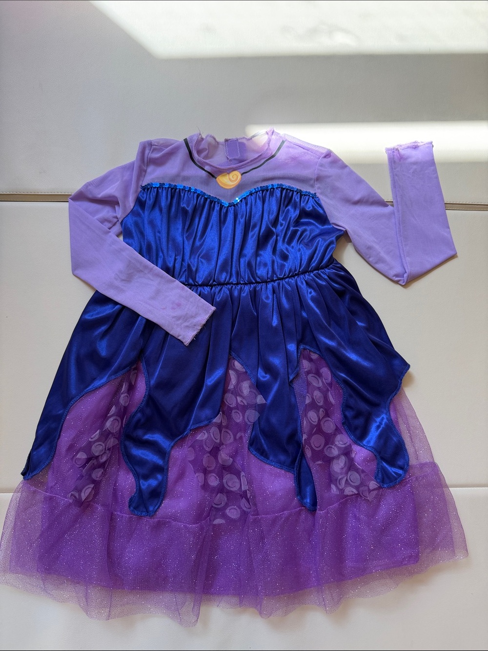 Disney Ursula Costume Dress - Little Mermaid Sea Witch Halloween Dress Up